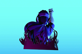 sculpt miniatures, figurines and creatures for 3d printing