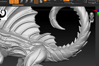 create detailed custom 3d models for 3d printing