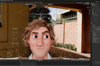 rig3d ai image for livestream,vrm spring bones physics,lifelike mouth,facial,vrc