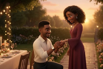 do 3d pixar style ai animation 3d african folktale 3d ai proposal video