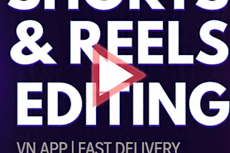 edit viral youtube shorts and tiktok videos using vn app