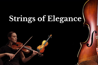 record dark cello, violin solo, lo fi strings for your beat
