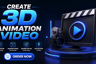 create 3d animation video