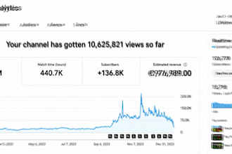 crea un canal de youtube totalmente automatizado que genere  ingresos rápidament