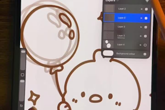 create cute and simple character animation