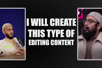 edit islamic content, podcasts, and short reels with captions