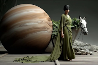produce ai story music video, ai animation videos, jazzy house style for music