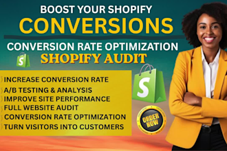 do professional cro audit website audit seo audit shopify cro audit