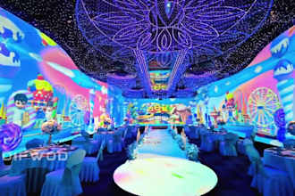 create immersive dome projection mapping visuals for museums and planetariums