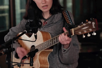 write record cinematic folk indie pop songs with emotional vocals
