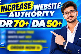 increase dr, increase domain rating, increase ahrefs dr, moz domain authority da