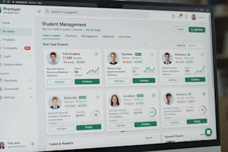 create professional, modern school and college management sites