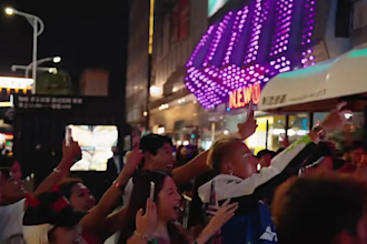 run cinematic ai live performance concert ai music video, lyric visual, ai video