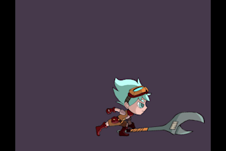 animate your assets by using spine 2d