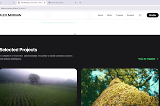 design a modern and responsive landing page using ai