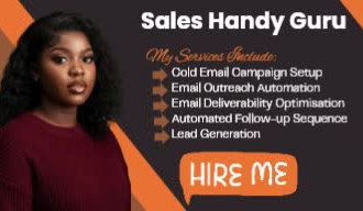 set up your cold email and be your sales handy expert