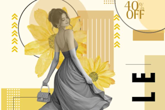 design stylish fashion social media posts and promotional graphics