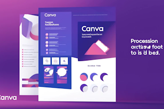give better quality of canva template