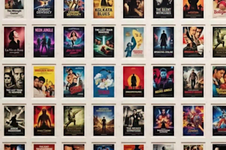 design cinematic movie and film posters