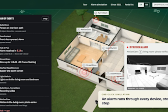 build a custom animated landing page with responsive design