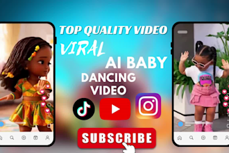 create ai dancing baby video ai baby dance for tiktok reels music promotion
