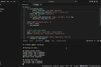 create custom python automation scripts