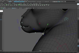 quadruped 3d,biped animal,ue5 humanoid bone,rig for flow studio,unity,monkey rig