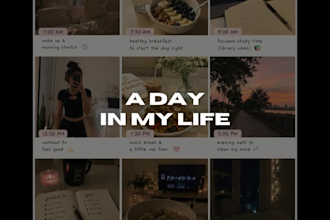 create aesthetic pintrest pins and social media designs