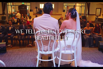 be your wedding videographer