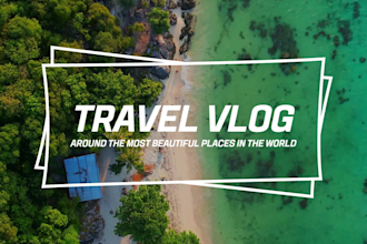 creatively edit cinematic travel vlog family corporate videos for youtube