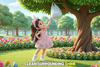 create kids youtube videos and nursery rhymes with childrens animation