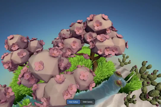 build an interactive 3d website with threejs and webgl