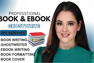 ebook ghostwriter, book writer, ebook writer non fiction, ghostwriter bookeditor