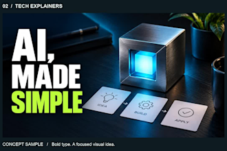 design youtube thumbnails for tech and explainer videos