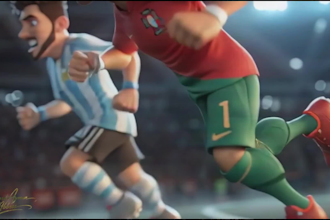 create high quality 3d animation storytelling video