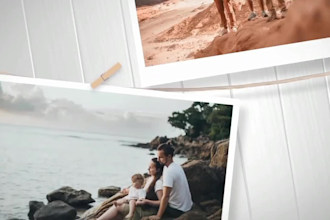 make a custom photo slideshow video with smooth transition