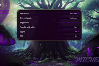 design and implement professional unreal engine UI UX for your game