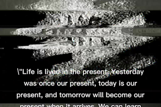 life revolves around peace