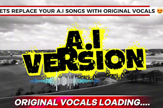 recreate your ai song with natural human vocals