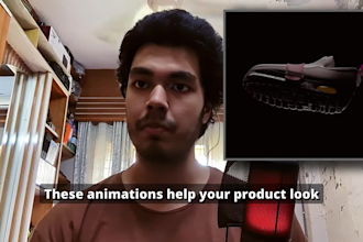 create 3d product animation and amazon product video for e commerce
