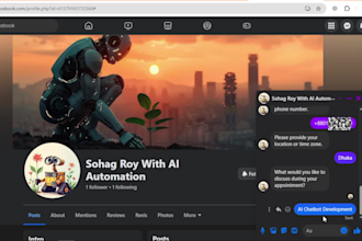 develop an whatsapp ai automation