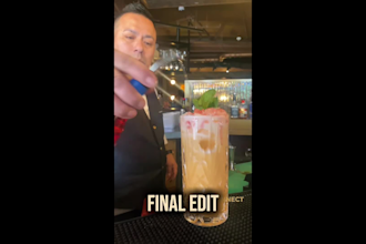 edit social media videos from raw clips