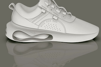 create realistic 3d shoe design, footwear design,  and shoe animation