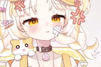 2d vtuber model live2d anime vtuber avatar vtuber logo chibi vtuber vtube studio