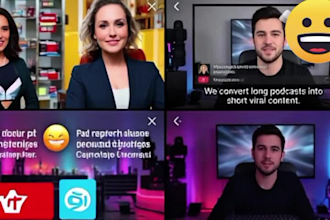 turn your podcast into viral short clips with subtitles