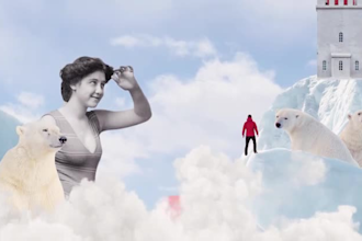 create paper collage animation for ads and explainer video