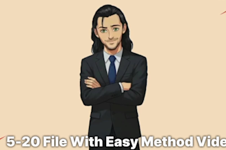 provide XML text file and with method video