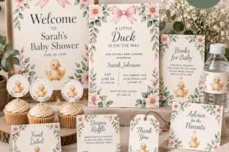 design custom editable  invitation templates for any event
