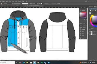 create factory ready garment cad and tech pack for apparel production