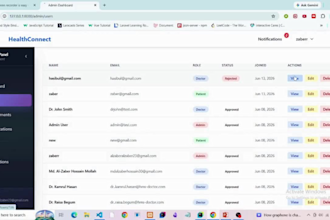develop custom laravel web applications with admin panel